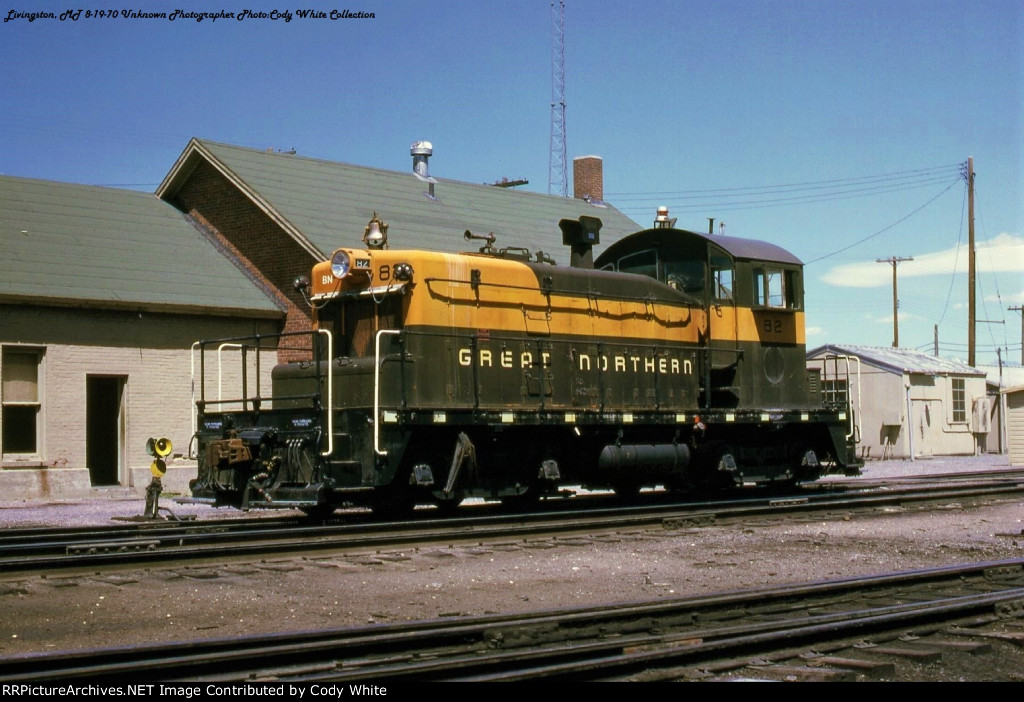 Burlington Northern SW1 82